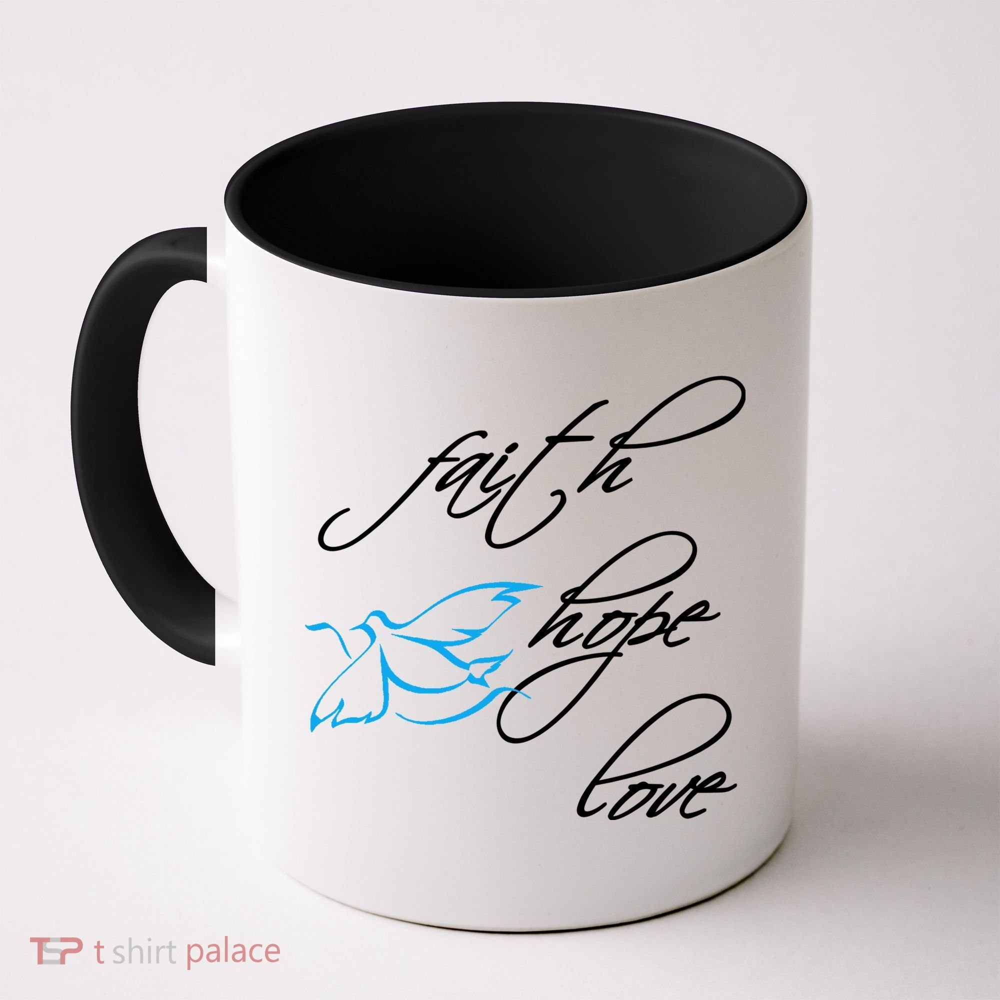 Faith Hope Love Spiritual Tee Coffee Mug