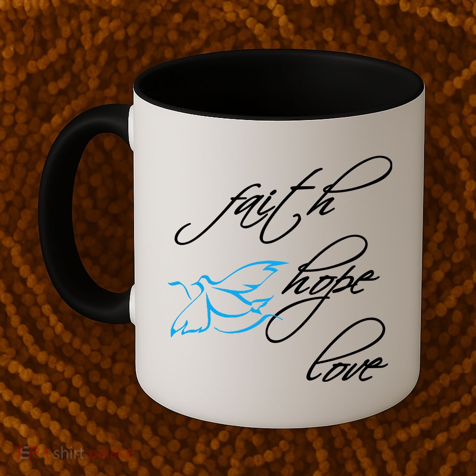 Faith Hope Love Spiritual Tee Coffee Mug