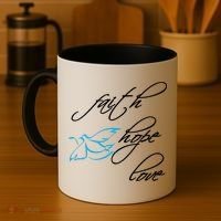 Faith Hope Love Spiritual Tee Coffee Mug thumb 4