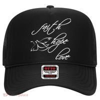 Faith Hope Love Spiritual Tee Hat thumb 0