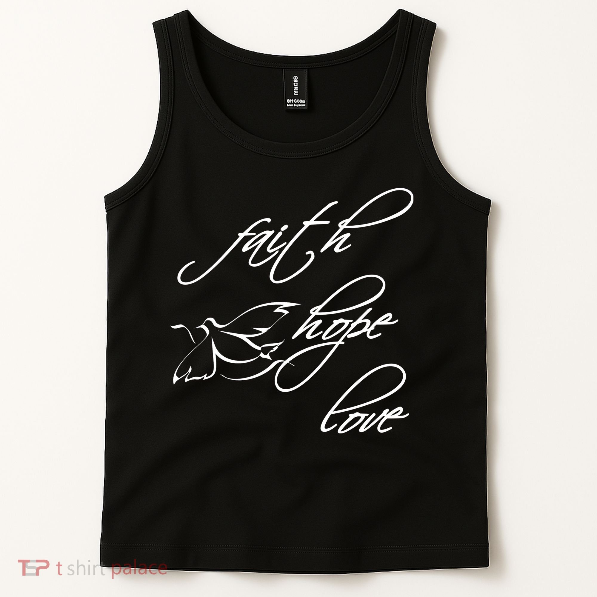 Faith Hope Love Spiritual Tee Tank Top