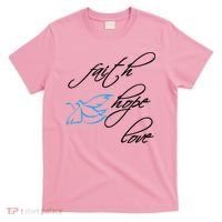 Faith Hope Love Spiritual Tee T-Shirt thumb 0