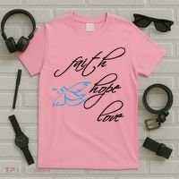 Faith Hope Love Spiritual Tee T-Shirt thumb 5