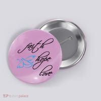 Faith Hope Love Spiritual Tee Button thumb 0