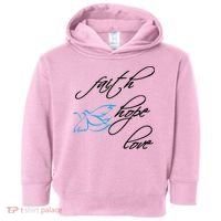 Faith Hope Love Spiritual Tee Toddler Hoodie thumb 0