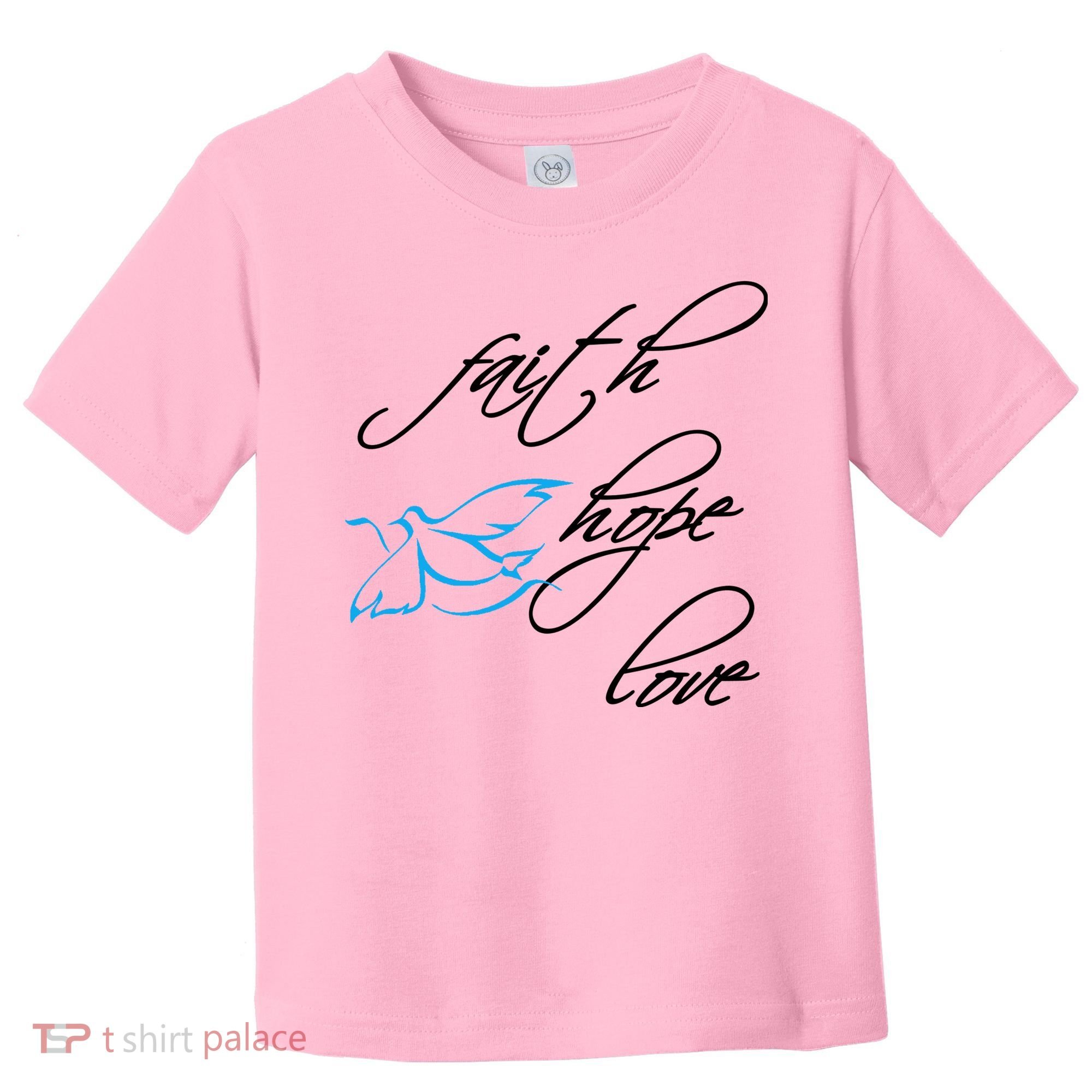 Faith Hope Love Spiritual Tee Toddler T-Shirt