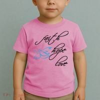 Faith Hope Love Spiritual Tee Toddler T-Shirt thumb 2