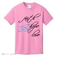Faith Hope Love Spiritual Tee Kids T-Shirt thumb 0
