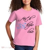Faith Hope Love Spiritual Tee Kids T-Shirt thumb 2