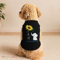 Faith Hope Love Juvenile Arthritis Awareness Elephant Ribbon Gift Doggie Tank thumb 2