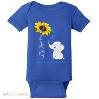 Faith Hope Love Juvenile Arthritis Awareness Elephant Ribbon Gift Baby Bodysuit thumb 0