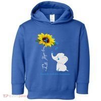 Faith Hope Love Juvenile Arthritis Awareness Elephant Ribbon Gift Toddler Hoodie thumb 0