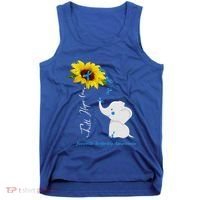 Faith Hope Love Juvenile Arthritis Awareness Elephant Ribbon Gift Tank Top thumb 0