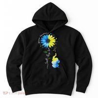Faith Hope Love Awareness Down Syndrome, The Blue Elephant Hoodie thumb 0