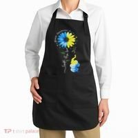 Faith Hope Love Awareness Down Syndrome, The Blue Elephant Apron thumb 2