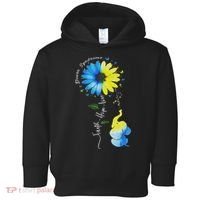 Faith Hope Love Awareness Down Syndrome, The Blue Elephant Toddler Hoodie thumb 0