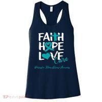 Faith Hope Love Polycystic Kidney Disease Awareness Women's Tank Top thumb 0