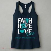 Faith Hope Love Polycystic Kidney Disease Awareness Women's Tank Top thumb 3
