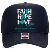 Faith Hope Love Polycystic Kidney Disease Awareness Hat thumb 0
