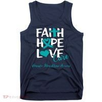 Faith Hope Love Polycystic Kidney Disease Awareness Tank Top thumb 0