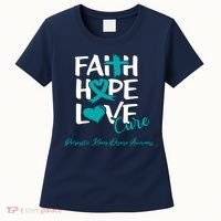 Faith Hope Love Polycystic Kidney Disease Awareness Women's T-Shirt thumb 0