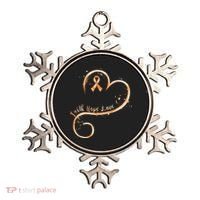Faith Hope Love Orange Ribbon Leukemia Awareness Ornament thumb 0