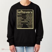 Funny Holiday Leftovers Nutrition Guide Women's Sweatshirt thumb 0