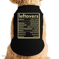 Funny Holiday Leftovers Nutrition Guide Doggie Tank thumb 0