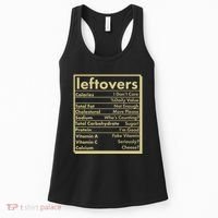 Funny Holiday Leftovers Nutrition Guide Women's Tank Top thumb 0