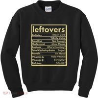 Funny Holiday Leftovers Nutrition Guide Kids Sweatshirt thumb 0
