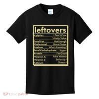 Funny Holiday Leftovers Nutrition Guide Kids T-Shirt thumb 0