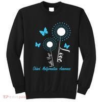 Faith Hope Love Dandelion Chiari Malformation Awareness Sweatshirt thumb 0