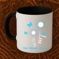 Faith Hope Love Dandelion Chiari Malformation Awareness Coffee Mug thumb 2