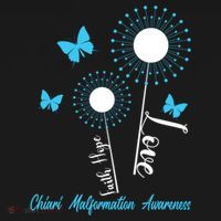 Faith Hope Love Dandelion Chiari Malformation Awareness Women's Hoodie thumb 2