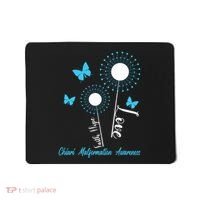 Faith Hope Love Dandelion Chiari Malformation Awareness Mousepad thumb 0
