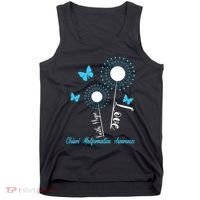 Faith Hope Love Dandelion Chiari Malformation Awareness Tank Top thumb 0