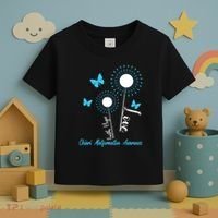 Faith Hope Love Dandelion Chiari Malformation Awareness Toddler T-Shirt thumb 3