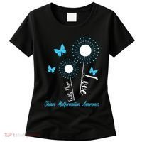 Faith Hope Love Dandelion Chiari Malformation Awareness Women's T-Shirt thumb 0