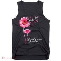 Faith Hope Love Pink Daisy Flower Breast Cancer Awareness Tank Top thumb 0