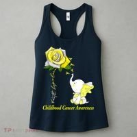 Faith Hope Love Childhood Cancer Awareness Women's Tank Top thumb 3