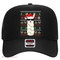 Festive Holiday Lama Sweater Festive Hat thumb 0