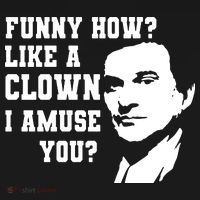 Funny How Like A Clown I Amuse You Ornament thumb 1