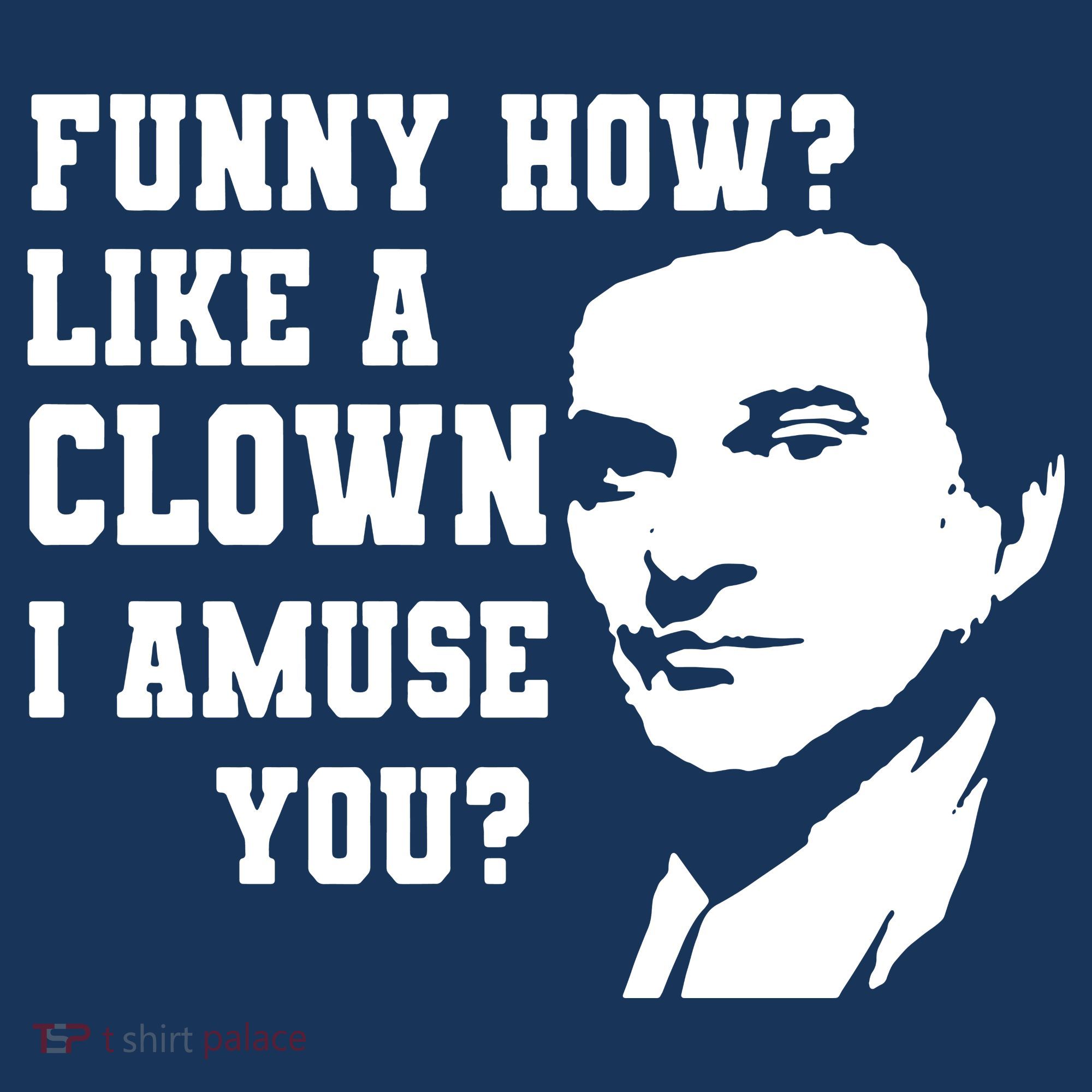 Funny How Like A Clown I Amuse You Coaster