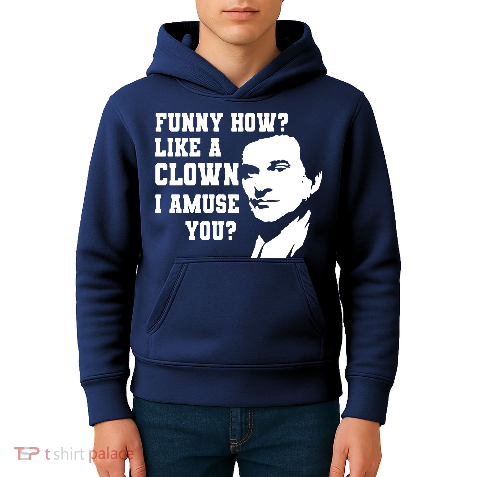 Funny How Like A Clown I Amuse You Kids Hoodie