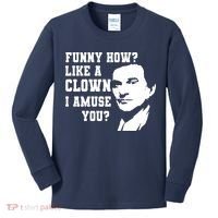 Funny How Like A Clown I Amuse You Kids Long Sleeve Shirt thumb 0