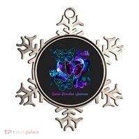 Faith Hope Love Butterfly Suicide Prevention Awareness Ornament thumb 0