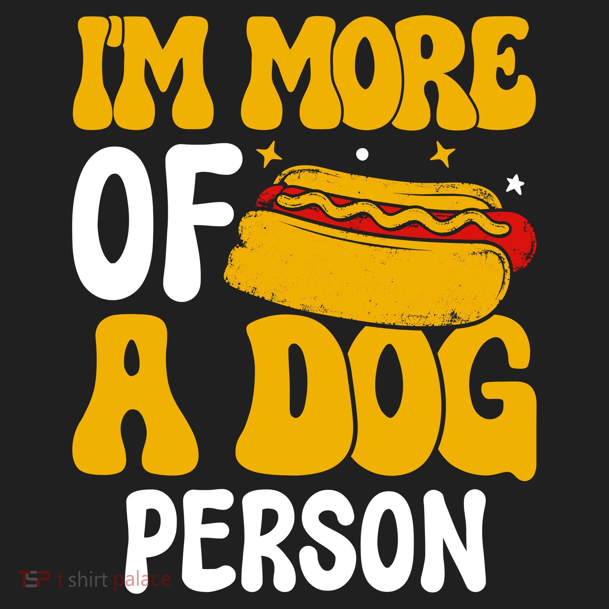 Funny Hotdog Lover I'm More A Dog Person Beanie