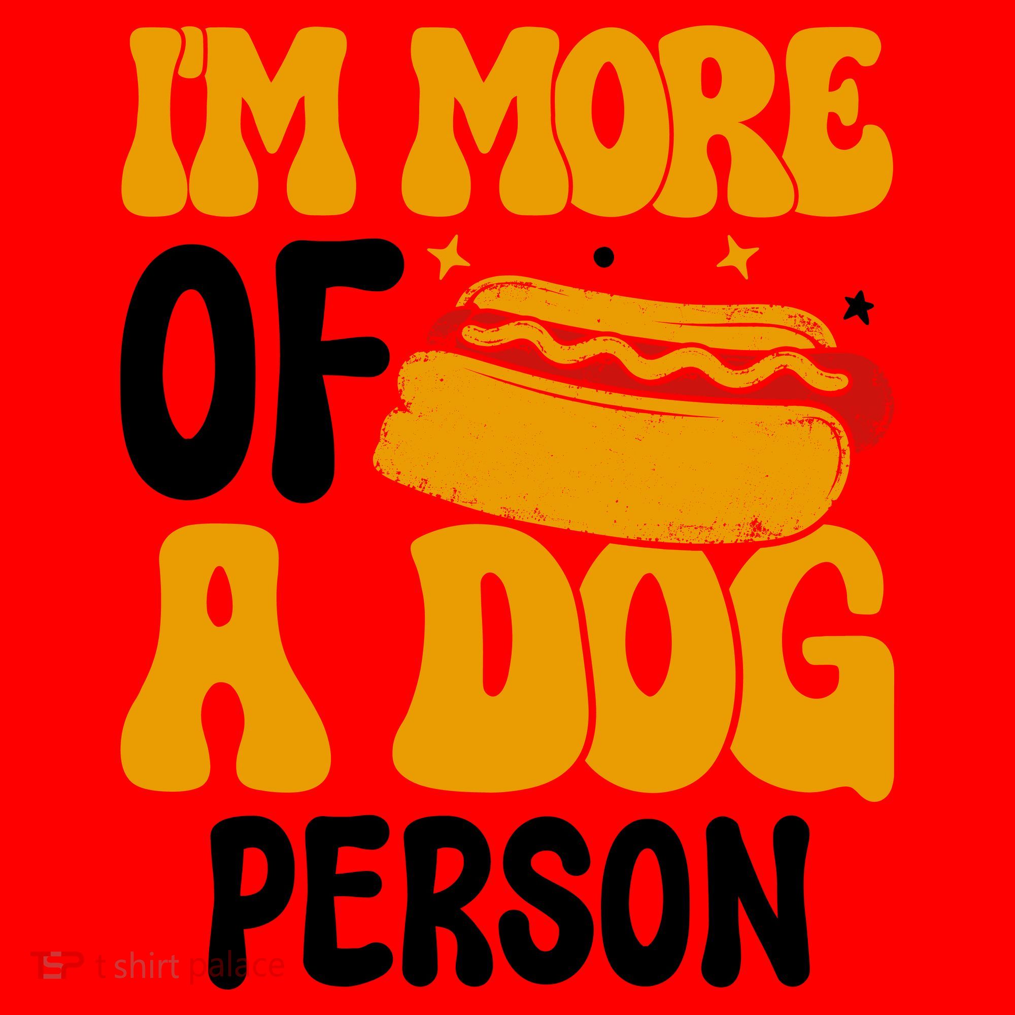 Funny Hotdog Lover I'm More A Dog Person Santa Hat