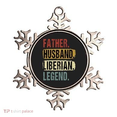 Father Husband Liberian Legend Liberia Dad Fathers Day Ornament