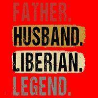 Father Husband Liberian Legend Liberia Dad Fathers Day Santa Hat thumb 1